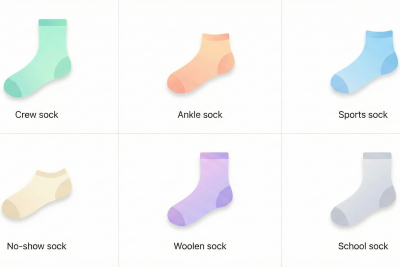different types of socks